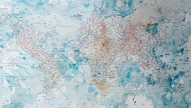 Wanted: A Typographic Map of the World