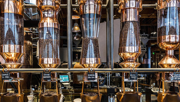 The World's Largest Starbucks Is The Willy Wonka Factory